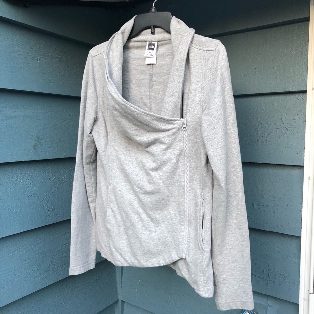 The North Face gray sweater